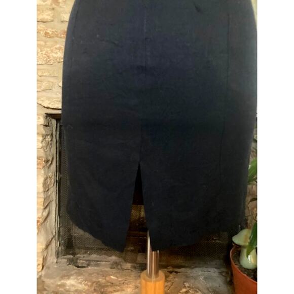 Upcycled 80s Black Tank Dress – Screen Printed White Guns – OOAK - Picture 7 of 8